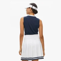 Abby Sleeveless Top Blå>Röhnisch