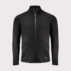 Adapt Full Zip Jacket Svart>Cutter & Buck Discount