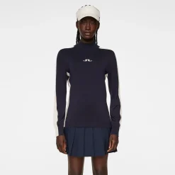 Adia Knitted Sweater Blå>J.Lindeberg Sale