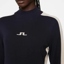 Adia Knitted Sweater Blå>J.Lindeberg Sale