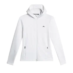 Aerialle Zip Hood Vit>J.Lindeberg Sale