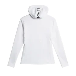 Aerialle Zip Hood Vit>J.Lindeberg Sale