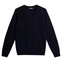 Amaya Knitted Sweater Blå>J.Lindeberg Best