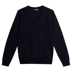 Amaya Knitted Sweater Blå>J.Lindeberg Best