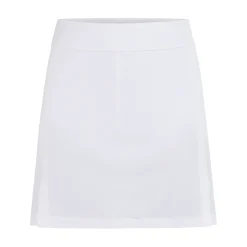 Amelie Mid Golf Skirt Vit>J.Lindeberg