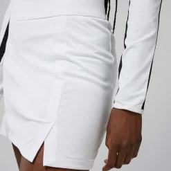 Amelie Mid Golf Skirt Vit>J.Lindeberg