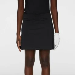 Amelie Mid Skirt Svart>J.Lindeberg Discount