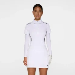Amy Skirt Vit>J.Lindeberg Discount