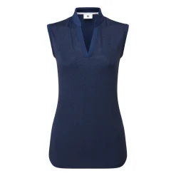 Animal Print Sleeveless Lisle Blå>FootJoy Online