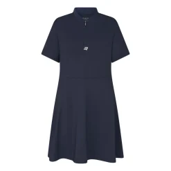 Annie Shortsleeve Dress Blå>Röhnisch Discount