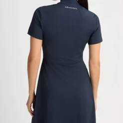 Annie Shortsleeve Dress Blå>Röhnisch Discount