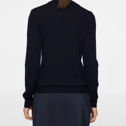 Aria Knitted Sweater Blå>J.Lindeberg Hot
