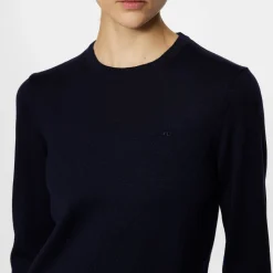 Aria Knitted Sweater Blå>J.Lindeberg Hot