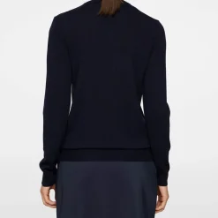 Aria Knitted Sweater Blå>J.Lindeberg Hot