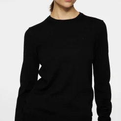 Aria Knitted Sweater Svart>J.Lindeberg Outlet