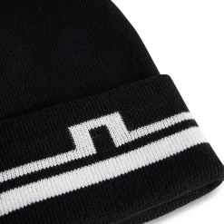 Barney Beanie Svart>J.Lindeberg New