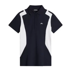 Bea Polo Blå>J.Lindeberg Sale