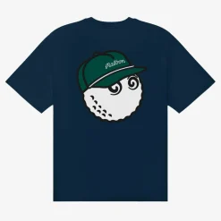 Bermuda Baldwin Tee Blå>Malbon Golf