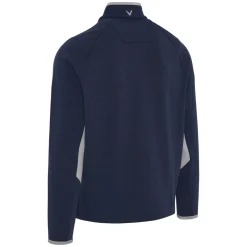 Blocked LS 1/4 Zip Pullover Blå>Callaway Hot