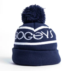 Bobble Hat Blå Vit>Bogeys & Birdies