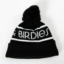Bobble Hat Svart Vit>Bogeys & Birdies Outlet