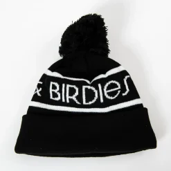 Bobble Hat Svart Vit>Bogeys & Birdies Outlet