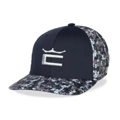 Camo Crown C Snapback Cap Blå>Cobra New