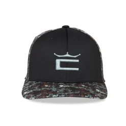 Camo Crown C Snapback Cap Svart>Cobra Discount