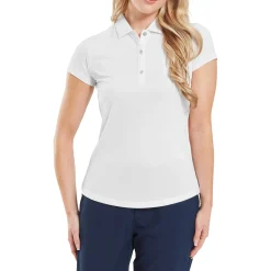 Cap Sleeve Lisle Vit>FootJoy Sale