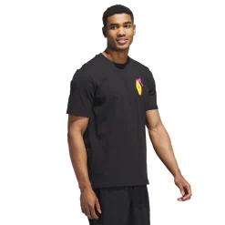 Chip In Nyc Graphic T-Shirt Svart>Adidas