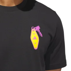 Chip In Nyc Graphic T-Shirt Svart>Adidas