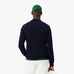 Classic Crew Neck Blå>Lacoste Hot