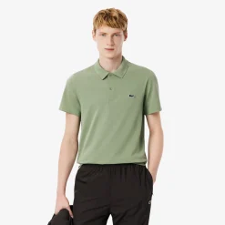 Classic Sport Polo Grön>Lacoste