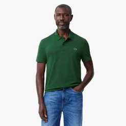 Classic Sport Polo Grön>Lacoste Discount