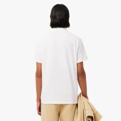Classic Sport Polo Vit>Lacoste Best