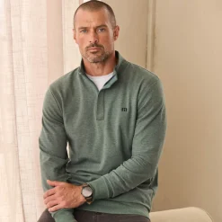Cloud Quarter Zip 2.>Travis Mathew Sale