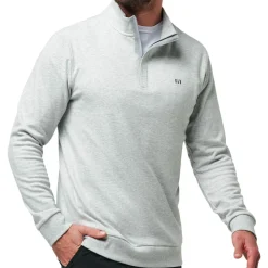 Cloud Quarter Zip 2.>Travis Mathew New