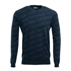 Collab Sweater Blå>Seve Best