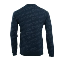 Collab Sweater Blå>Seve Best