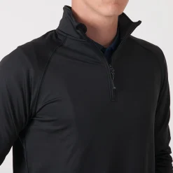 Coos Bay Half-Zip Svart>Cutter & Buck