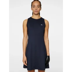 Cora Dress Blå>J.Lindeberg New