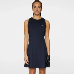 Cora Dress Blå>J.Lindeberg New