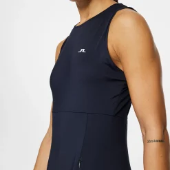Cora Dress Blå>J.Lindeberg New