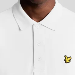 Core Polo Shirt Vit>Lyle & Scott New
