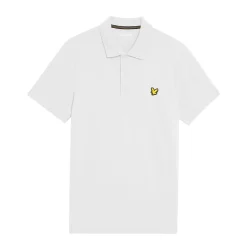 Core Polo Shirt Vit>Lyle & Scott New