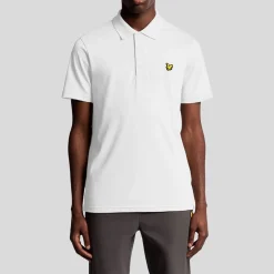 Core Polo Shirt Vit>Lyle & Scott New