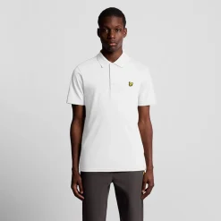 Core Polo Shirt Vit>Lyle & Scott New