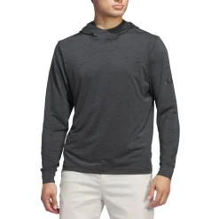 Core Print Hoodie Svart>Adidas