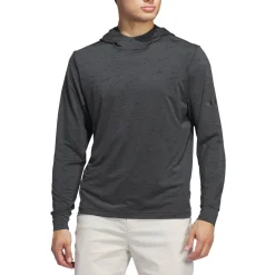 Core Print Hoodie Svart>Adidas