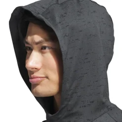 Core Print Hoodie Svart>Adidas